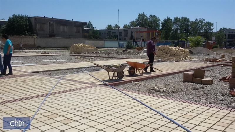 پیشرفت 85درصدی محوطه سازی میراث جهانی گنبد قابوس