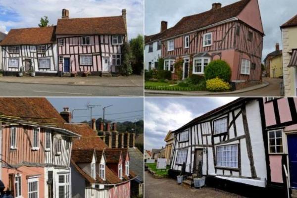 معماری عجیب خانه های لونهام، انگلستان